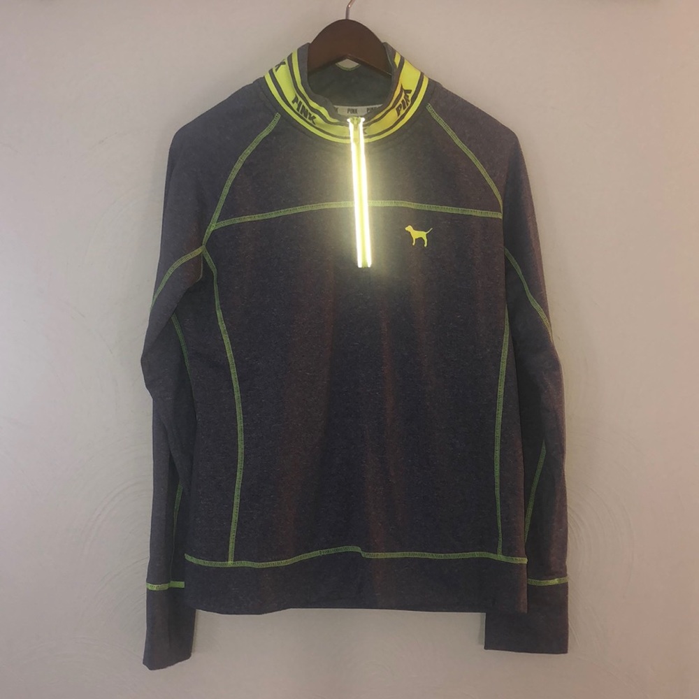 Reflective VS PINK activewear pullover